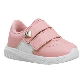 Tenis-Rosa-Kids-Velcro-Coracao-|-Molekinha-Tamanho--22---Cor--ROSA-0
